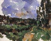 along the vessel, Paul Cezanne